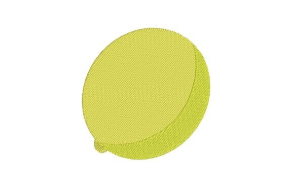 Fresh Lime Fruit Embroidery Review for Small Shops