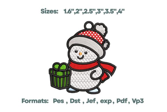 FSL Snowman Ornament with Gift: Designer Review